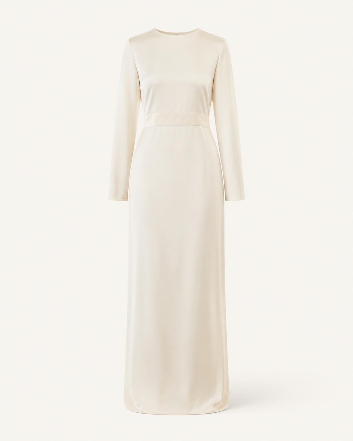 Sangria ivory dress outfit-only ghost mannequin