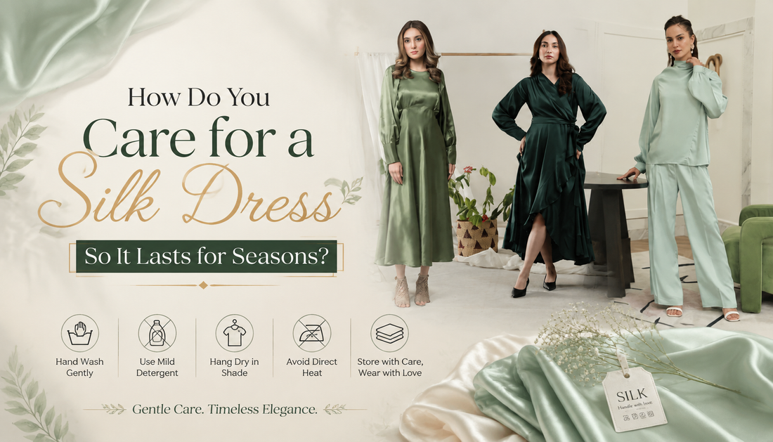 How Do You Care for a Silk Dress So It Lasts for Seasons?