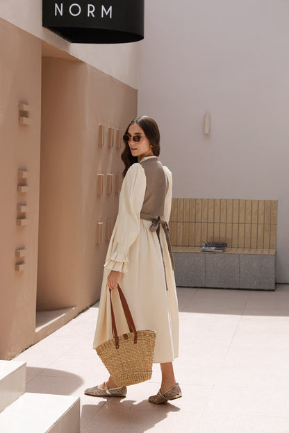 Autumn Charm Dress-Timeless by Waliya Noor