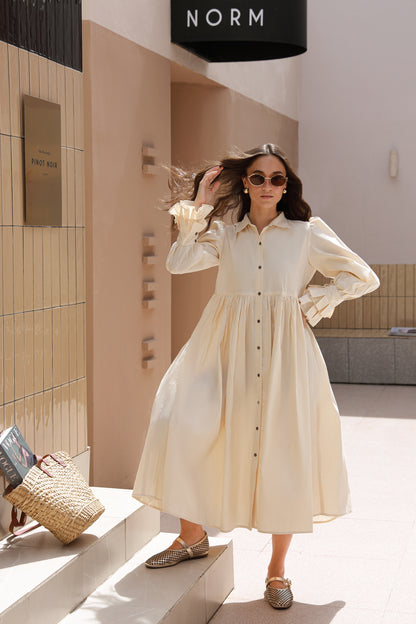 Autumn Charm Dress-Timeless by Waliya Noor