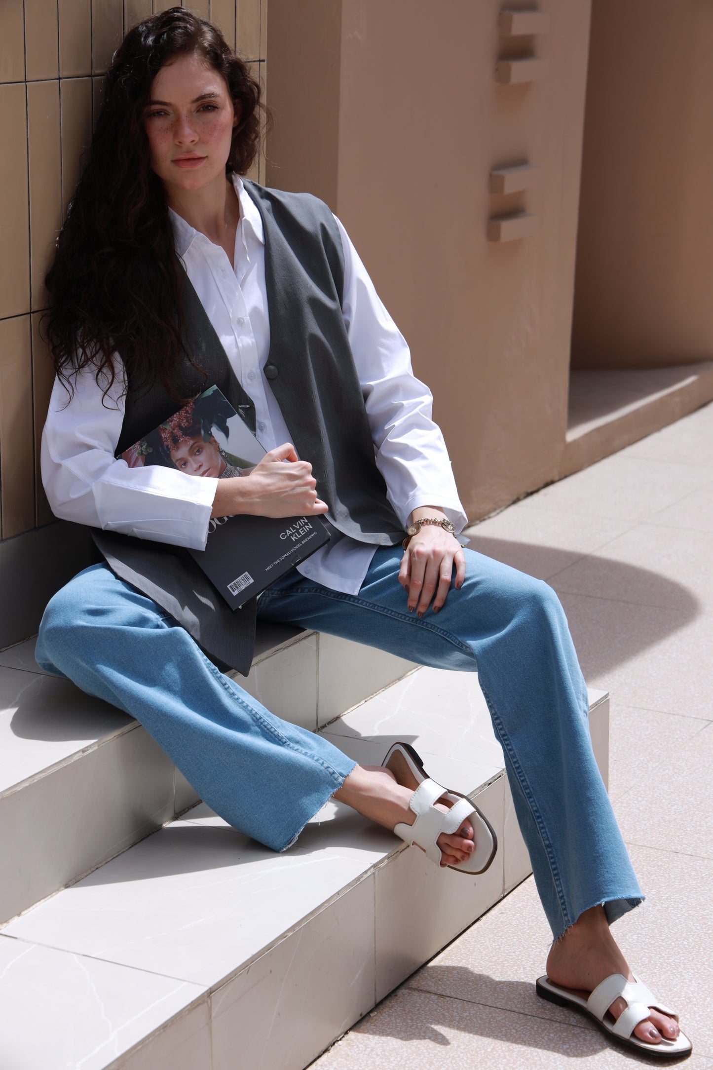 Timeless Wide Denim-Timeless by Waliya Noor