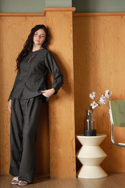 Grey Aura Set-Timeless by Waliya Noor