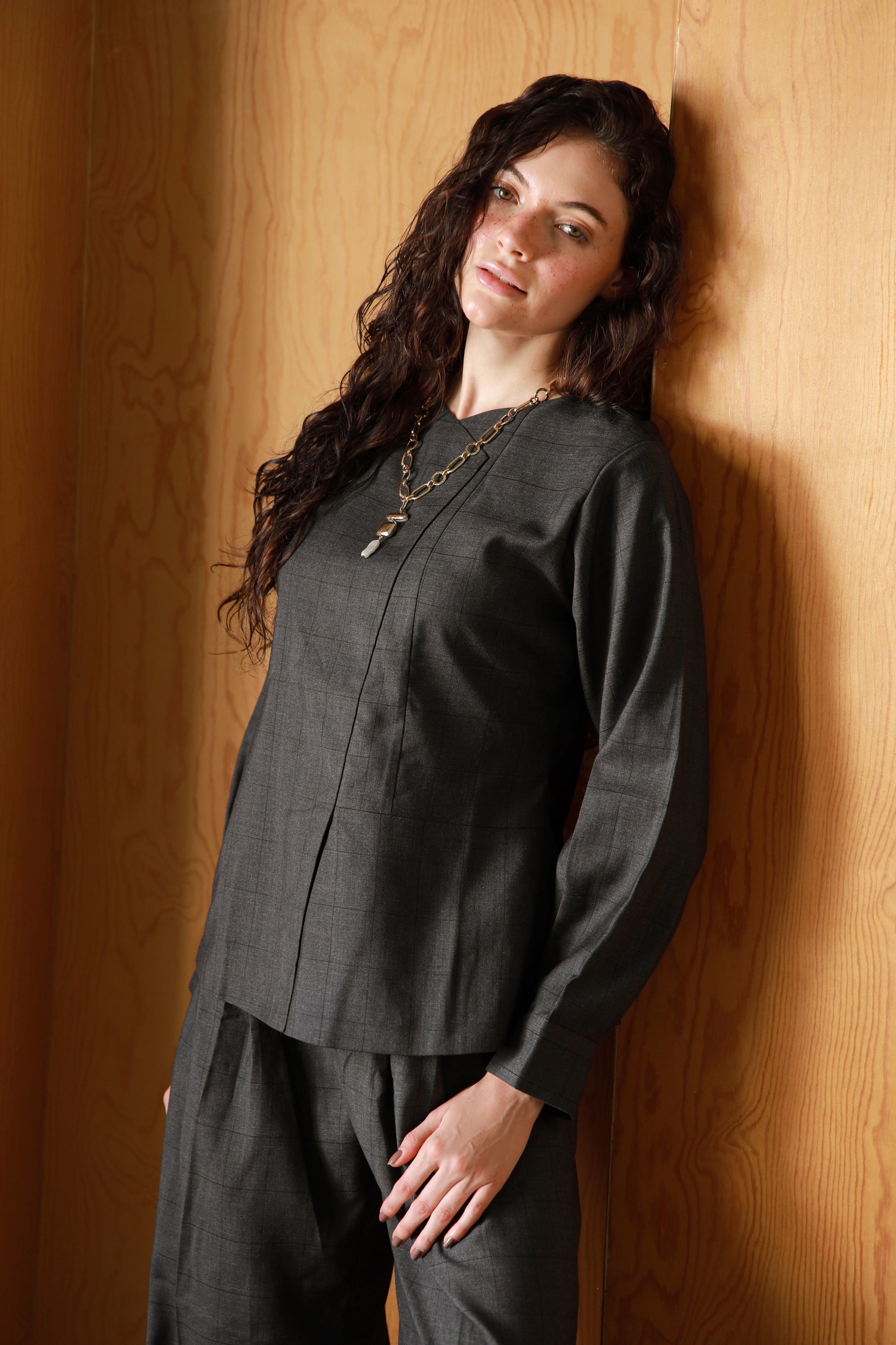 Grey Aura Set-Timeless by Waliya Noor