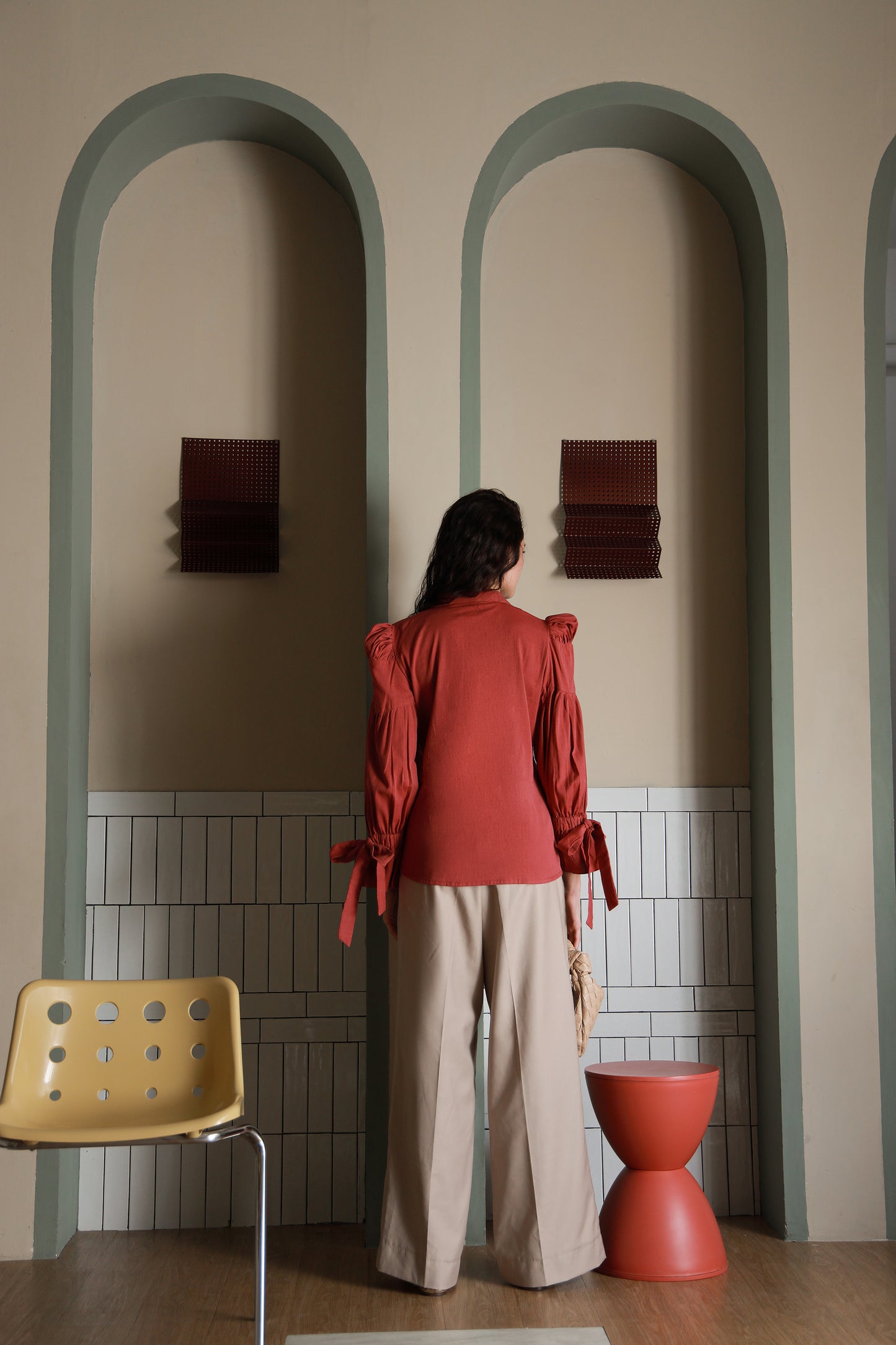 Rosewood Shirt-Timeless by Waliya Noor