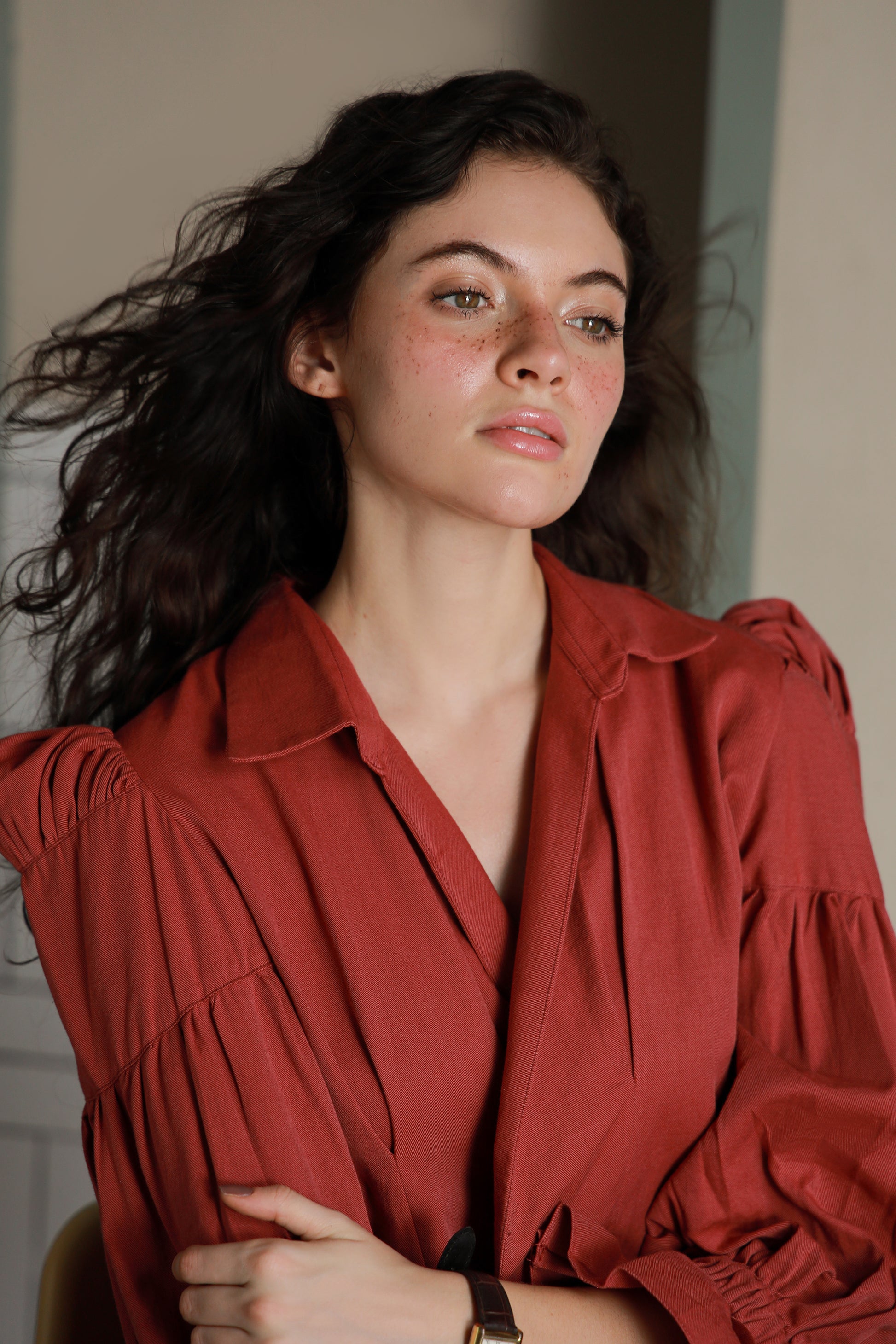 Rosewood Shirt-Timeless by Waliya Noor