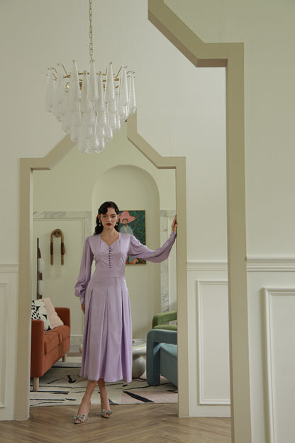 Royal Orchid Dress-Timeless by Waliya Noor