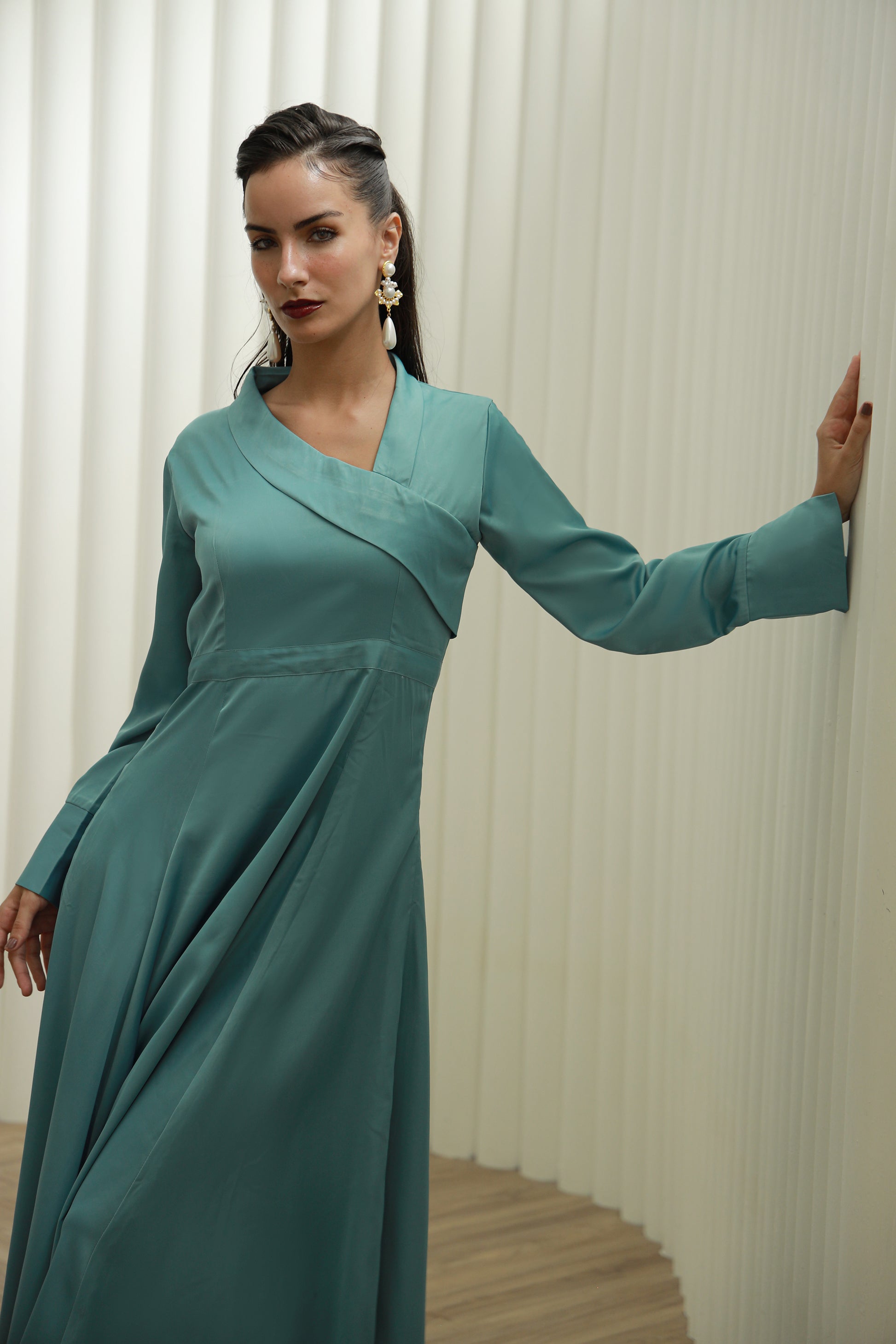 Ocean Dream Dress-Timeless by Waliya Noor