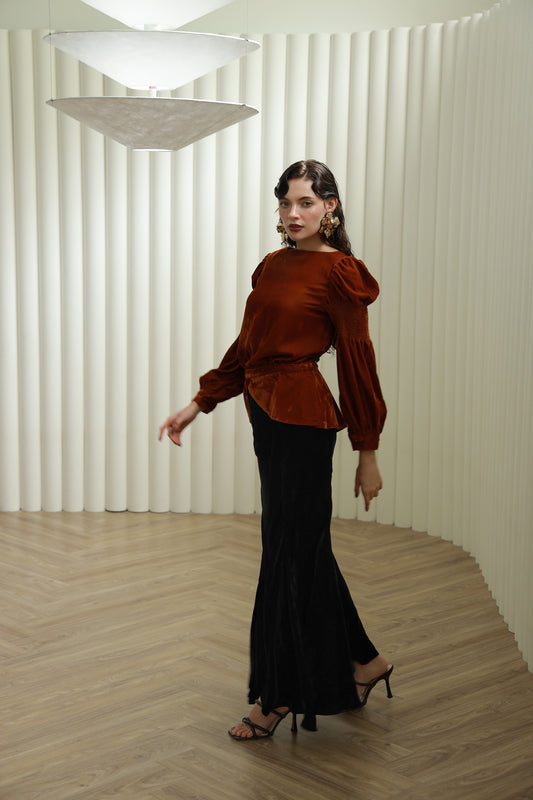 Plush Perfection (Skirt only)-Timeless by Waliya Noor