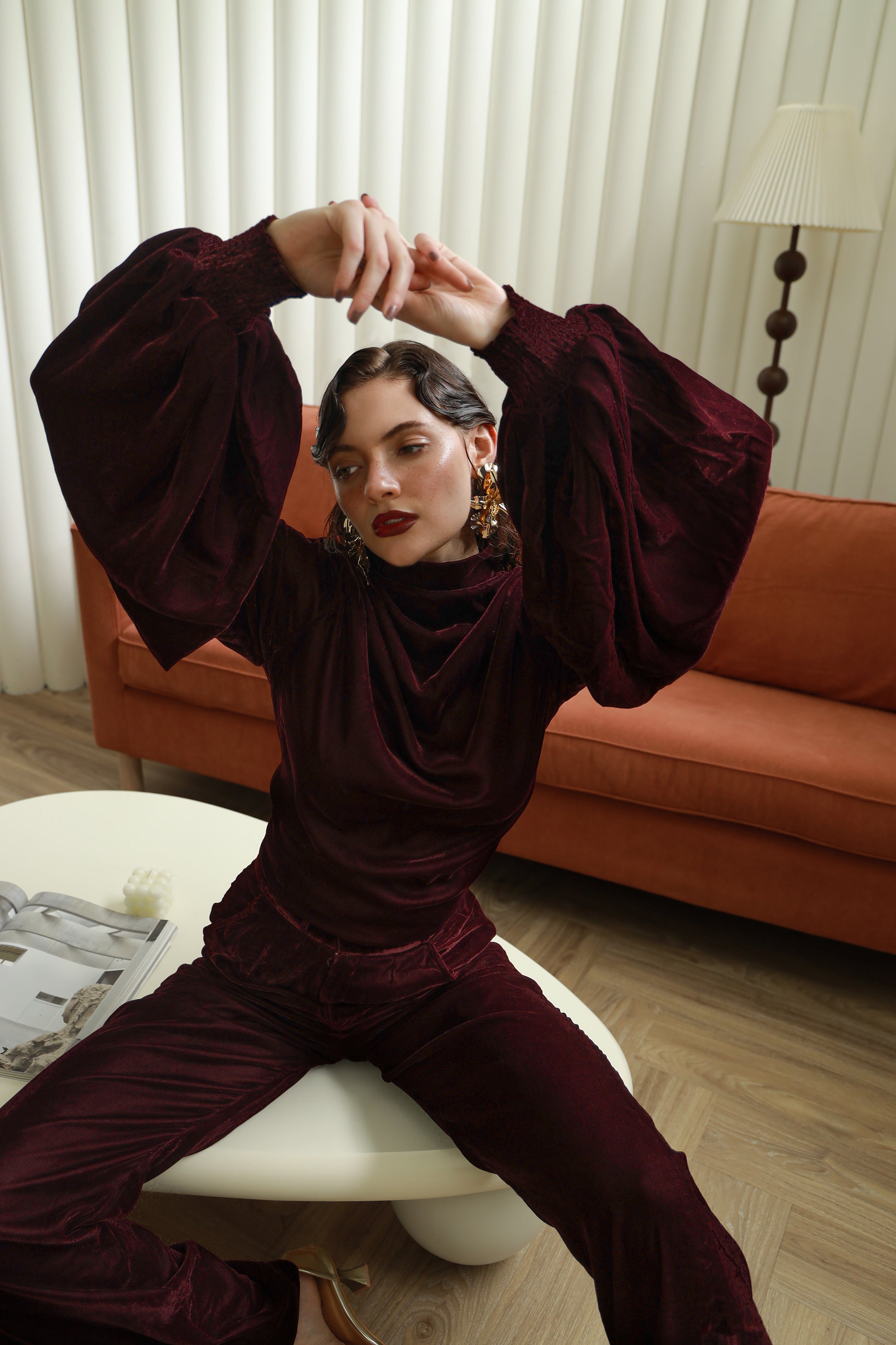 Crimson Crush-Timeless by Waliya Noor