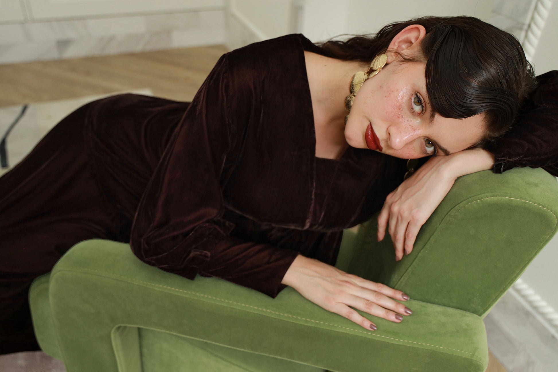 Velvet Whisper (Skirt only)-Timeless by Waliya Noor