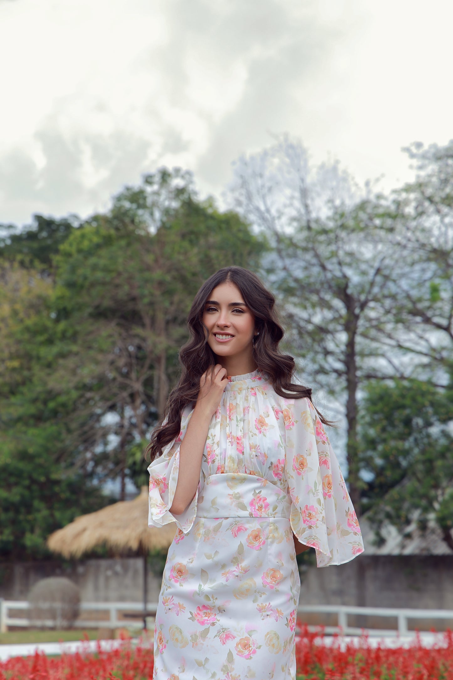 Buttercup Breeze Chiffon Dress