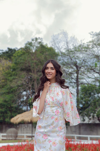 Buttercup Breeze Chiffon Dress