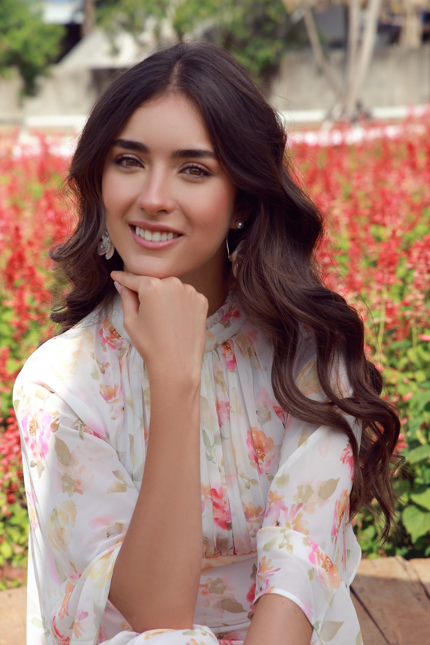 Buttercup Breeze Chiffon Dress