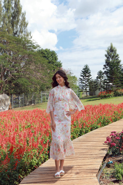 Buttercup Breeze Chiffon Dress