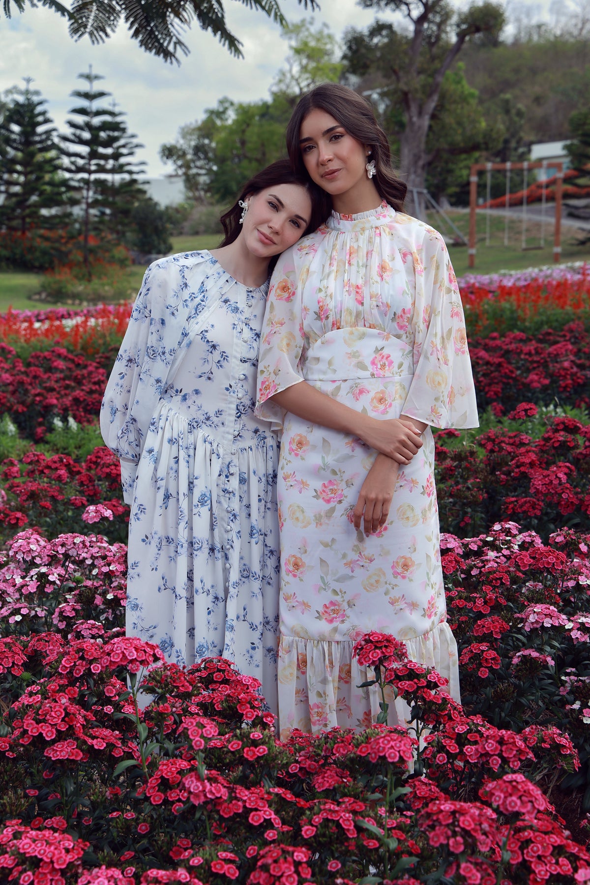 Buttercup Breeze yellow floral chiffon dress - Timeless by Waliya Noor