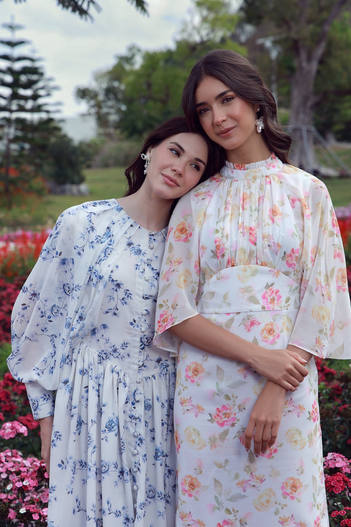 Buttercup Breeze yellow floral chiffon dress - Timeless by Waliya Noor