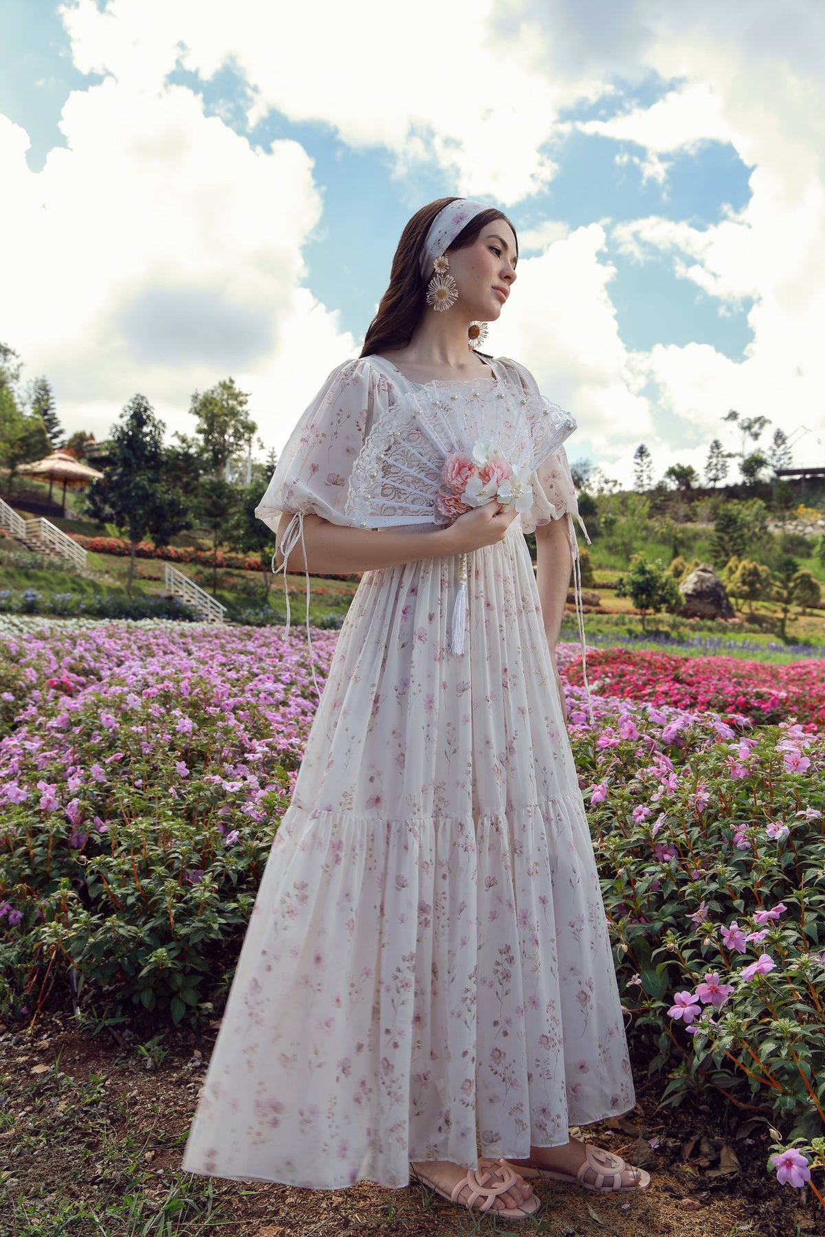 Orchid Dust dusty purple chiffon dress - Timeless by Waliya Noor