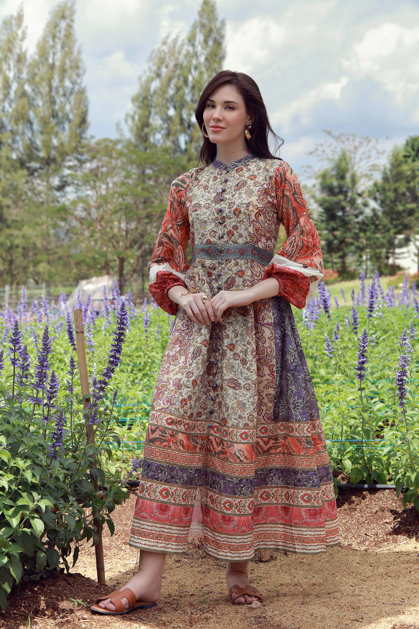 Sunset Aura Dress