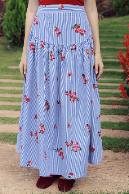 Roses & Stripes (Skirt only)