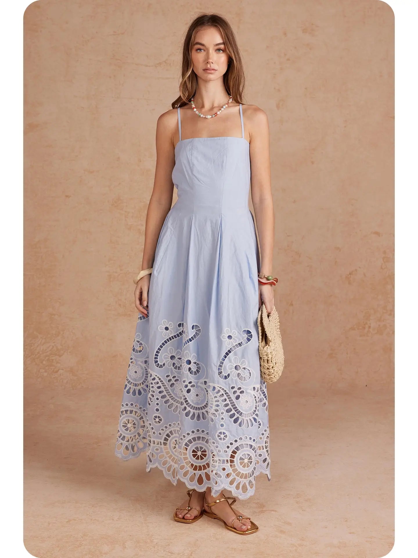 Santorini Bloom Dress