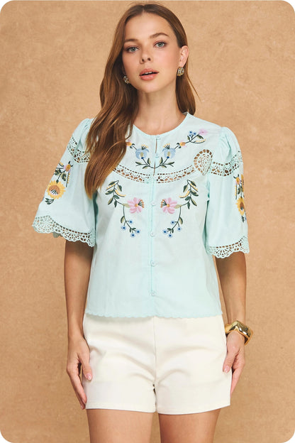 Bluebell Lace (Shirt Only)