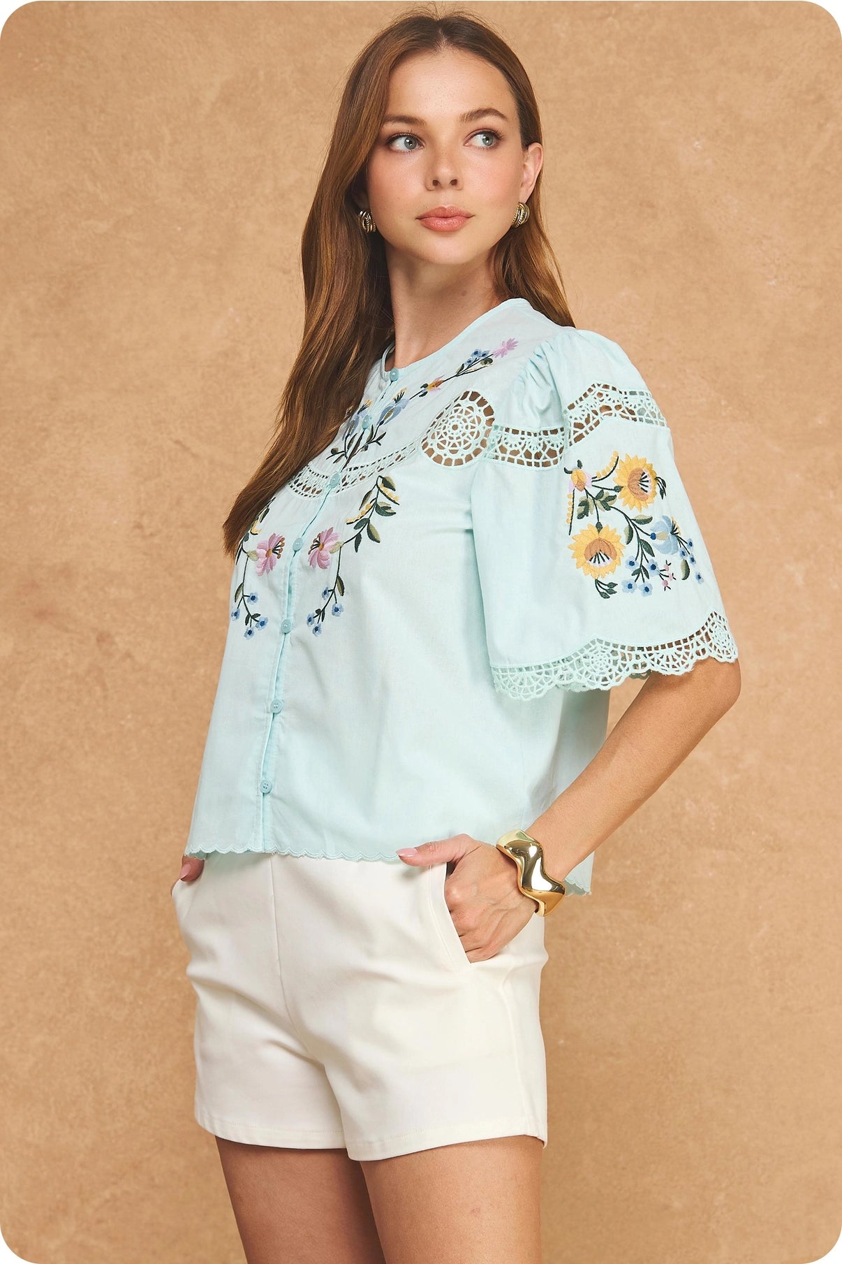 Bluebell Lace (Shirt Only)