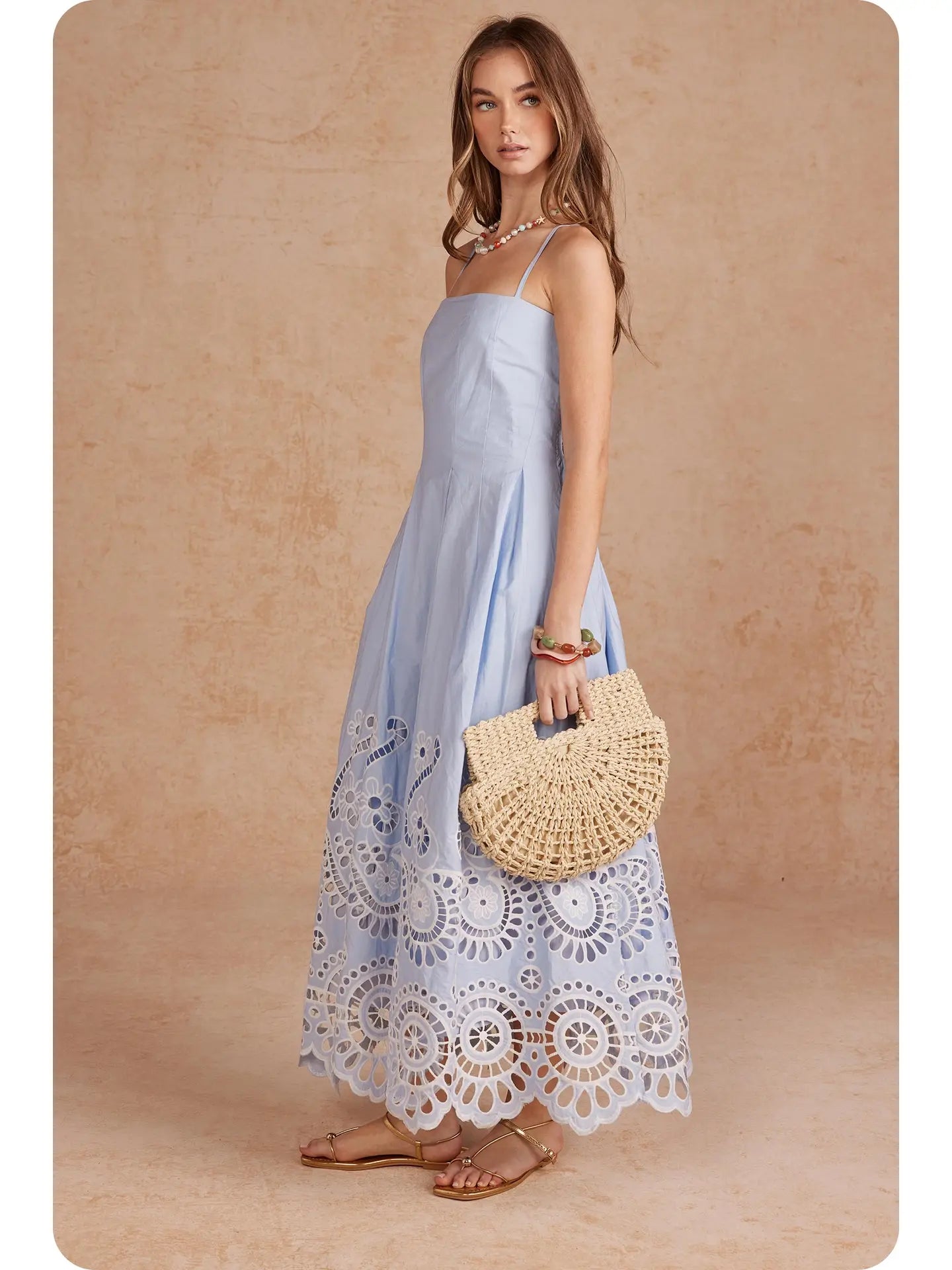 Santorini Bloom Dress