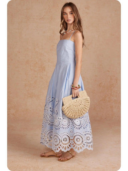 Santorini Bloom Dress