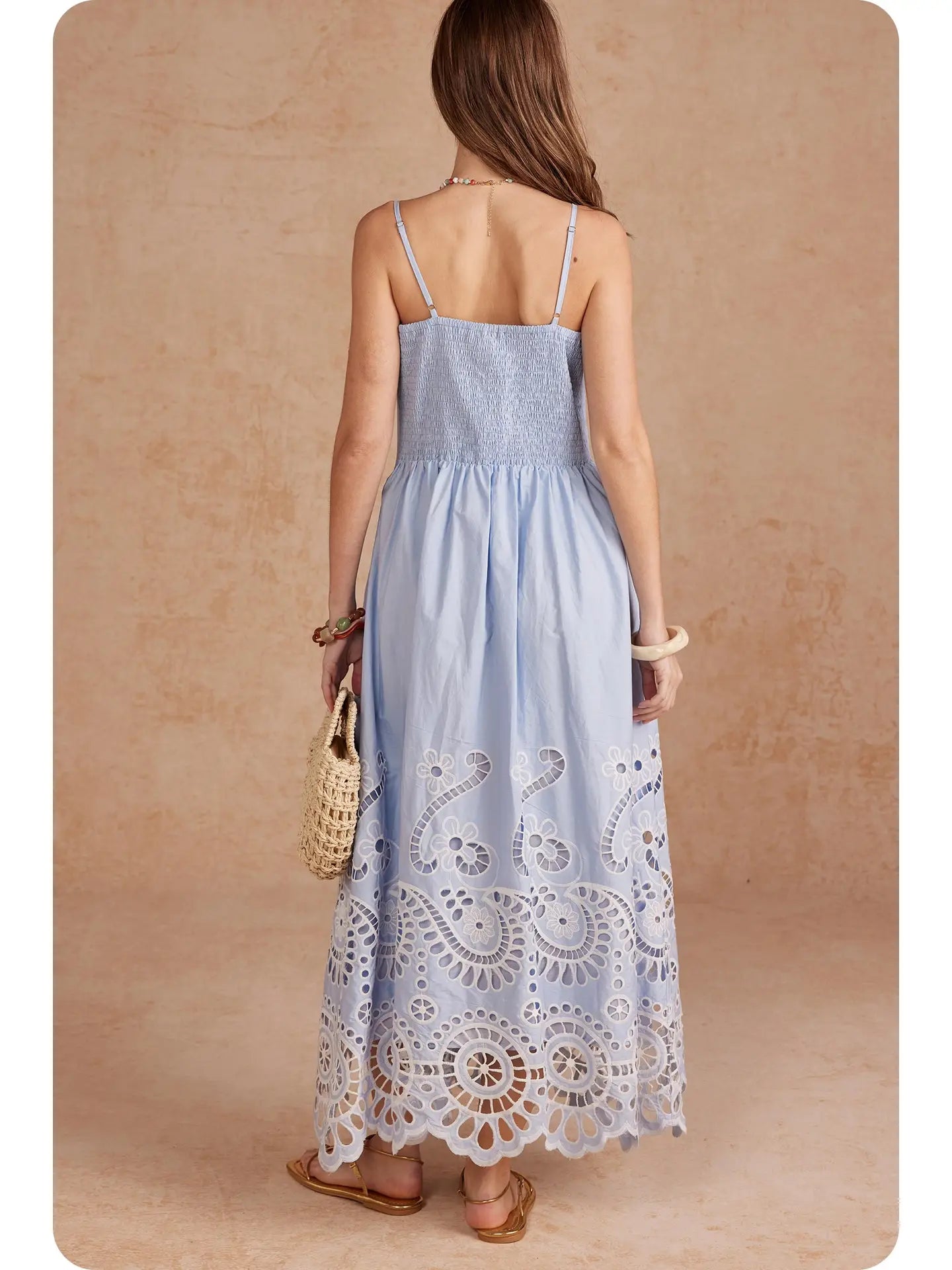 Santorini Bloom Dress