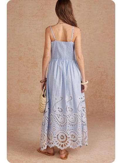Santorini Bloom Dress