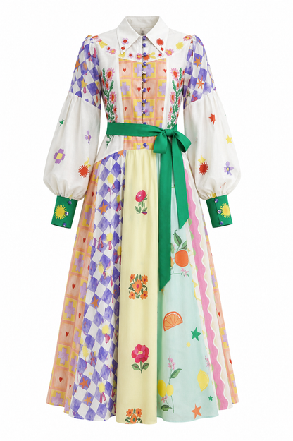 Cloud Cream cream cotton dress styled photo - Timeless by Waliya Noor