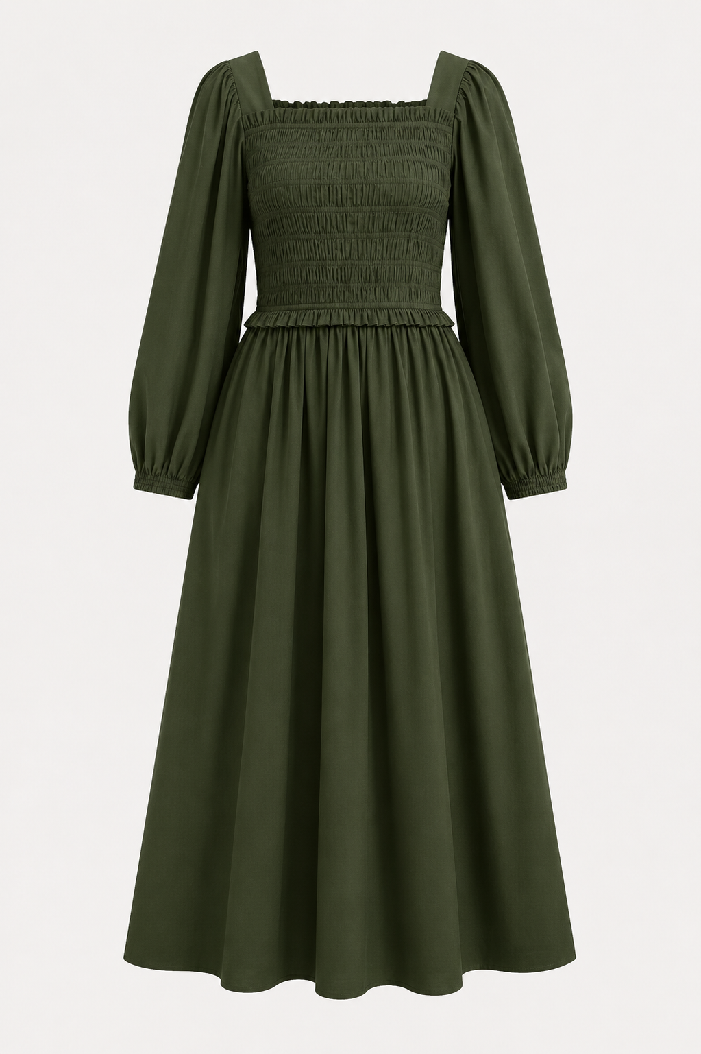 Sage Meadow Cotton Dress