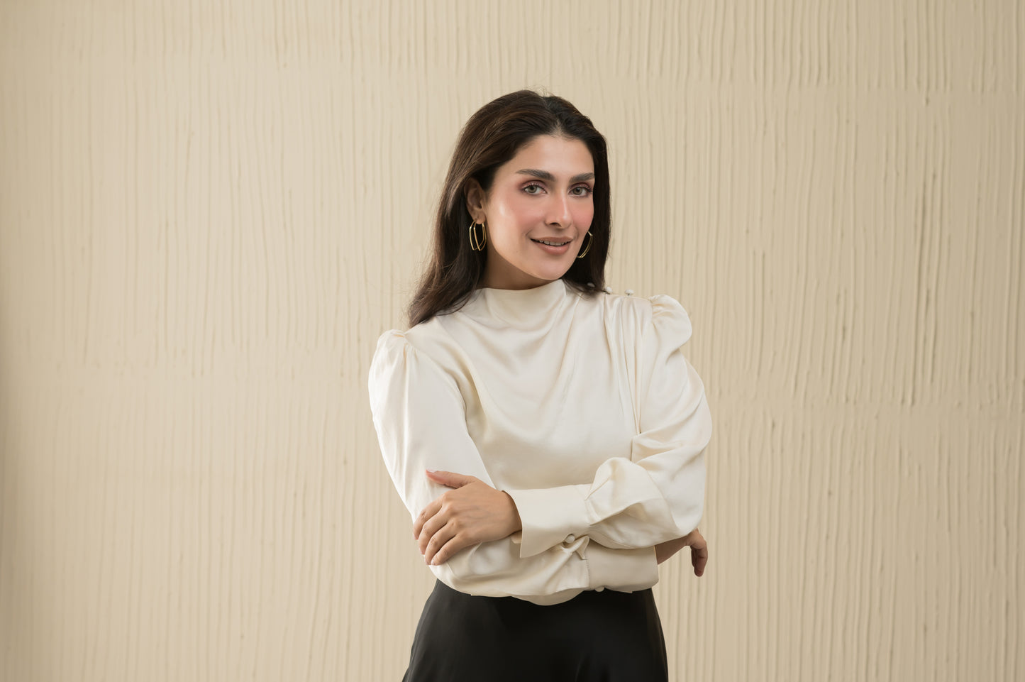 Moonlit Muse (Ivory shirt only)-MLVEDA-Timeless by Waliya Noor