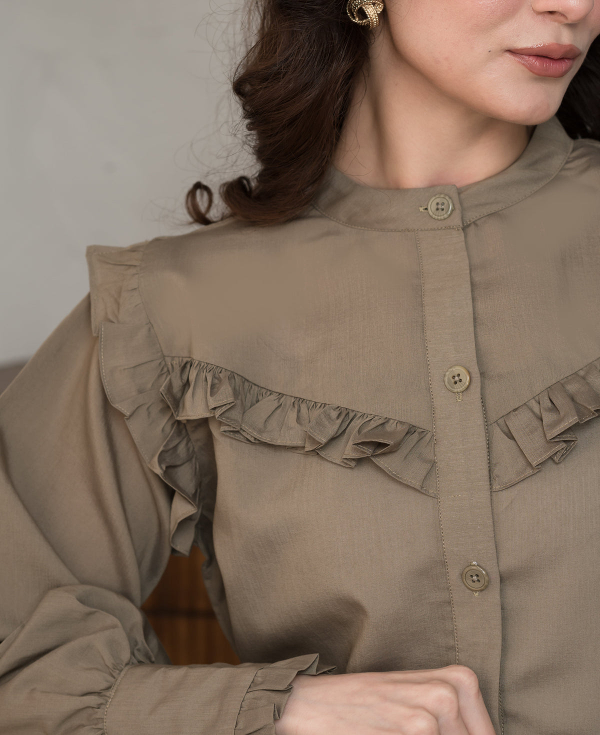 Garden Angel cotton dress - Timeless by Waliya Noor