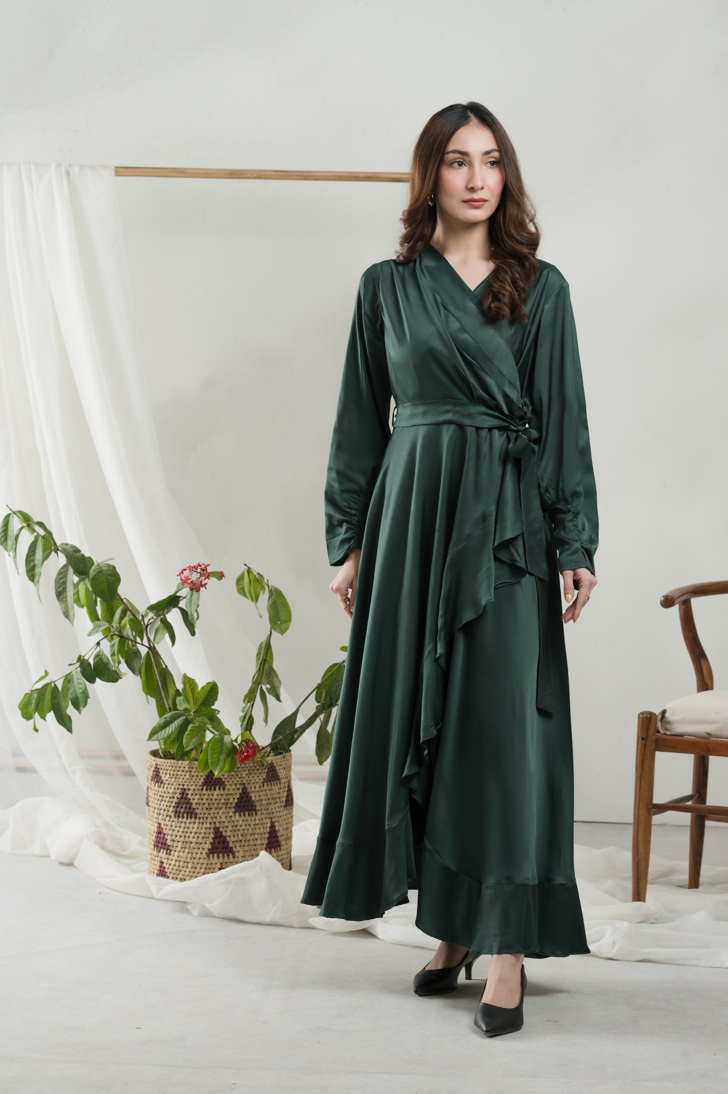 Green as a bottle-Timeless by Waliya Noor
