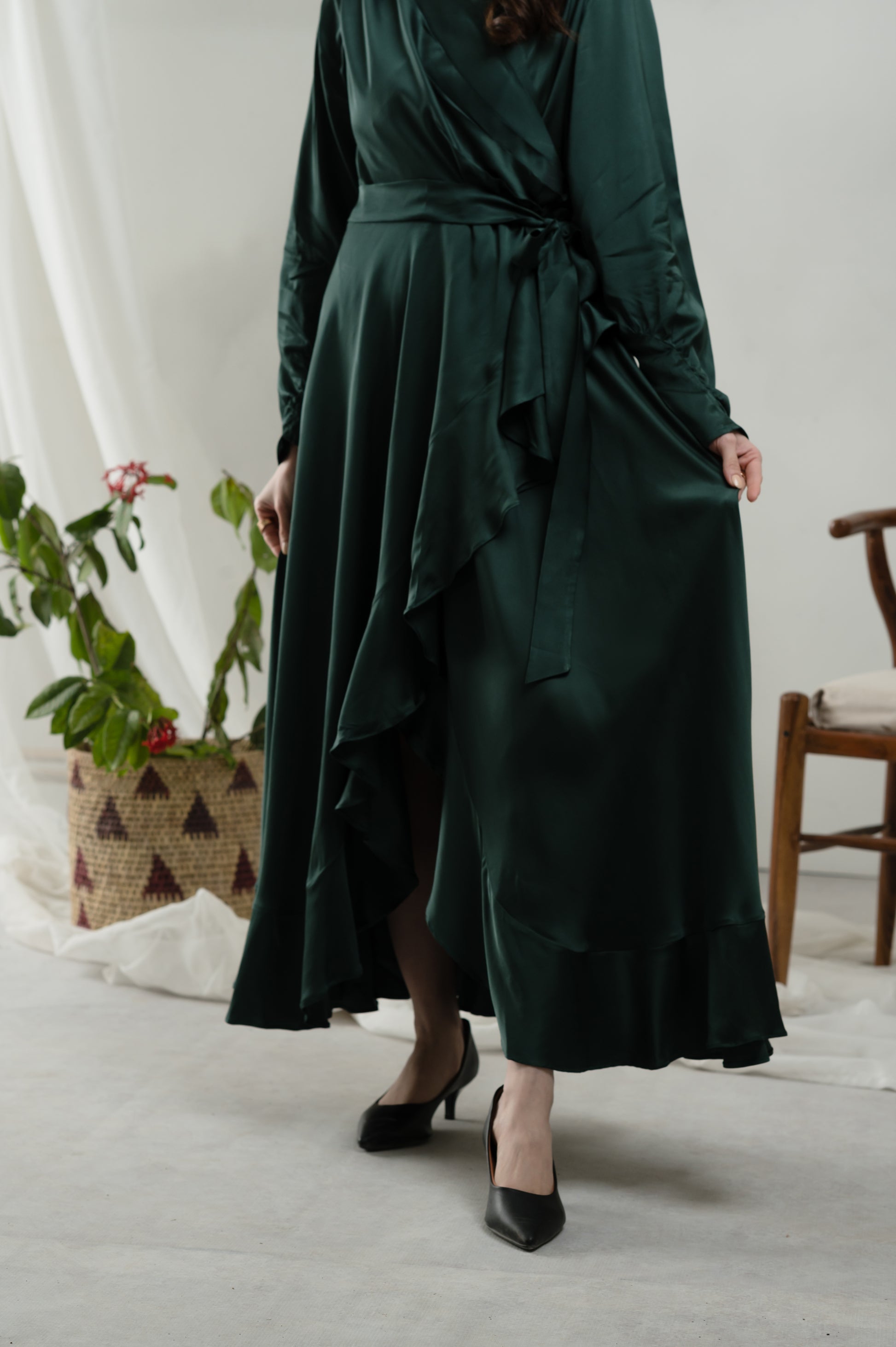 Green as a bottle-Timeless by Waliya Noor