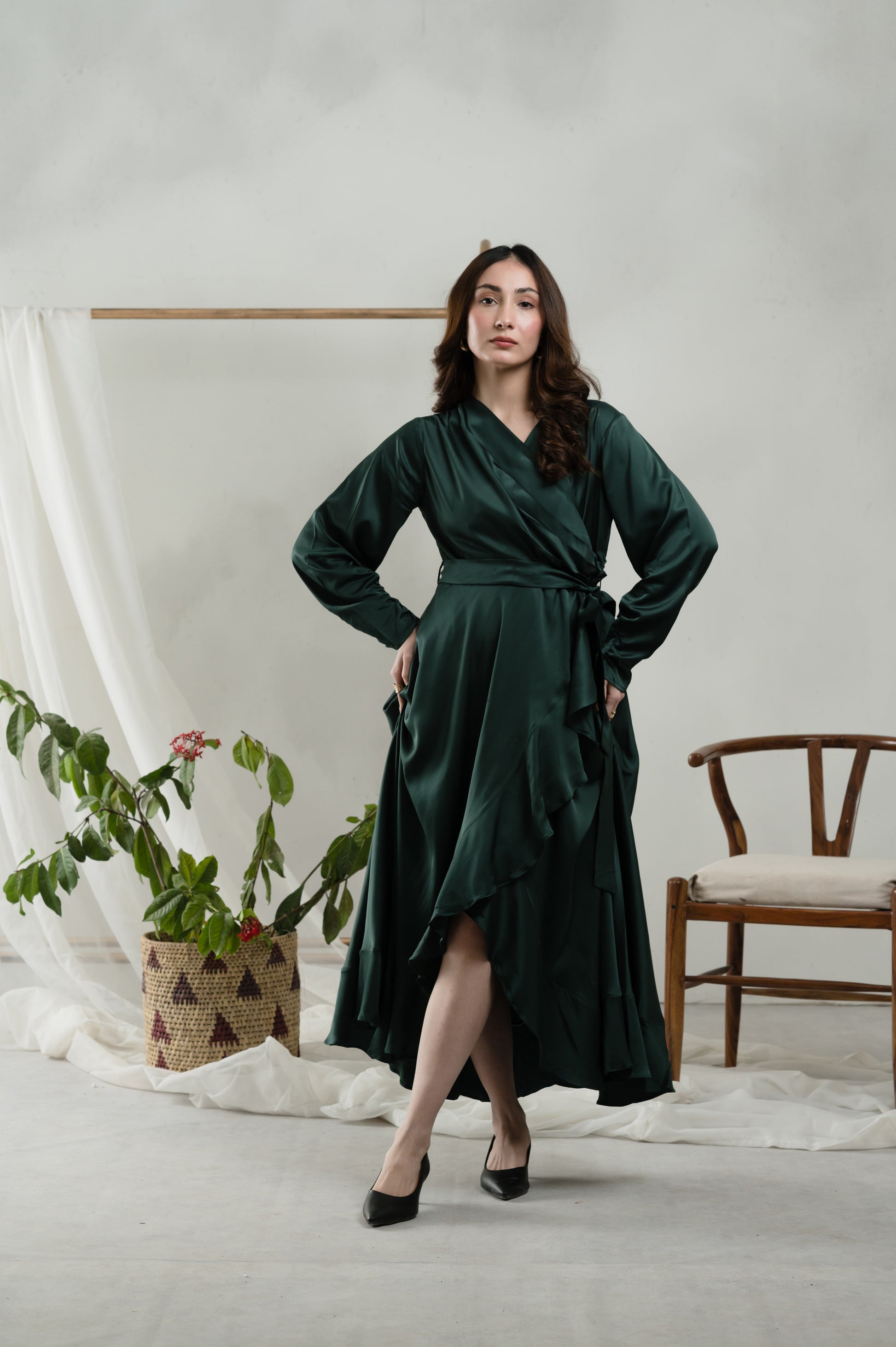 Green as a bottle-Timeless by Waliya Noor