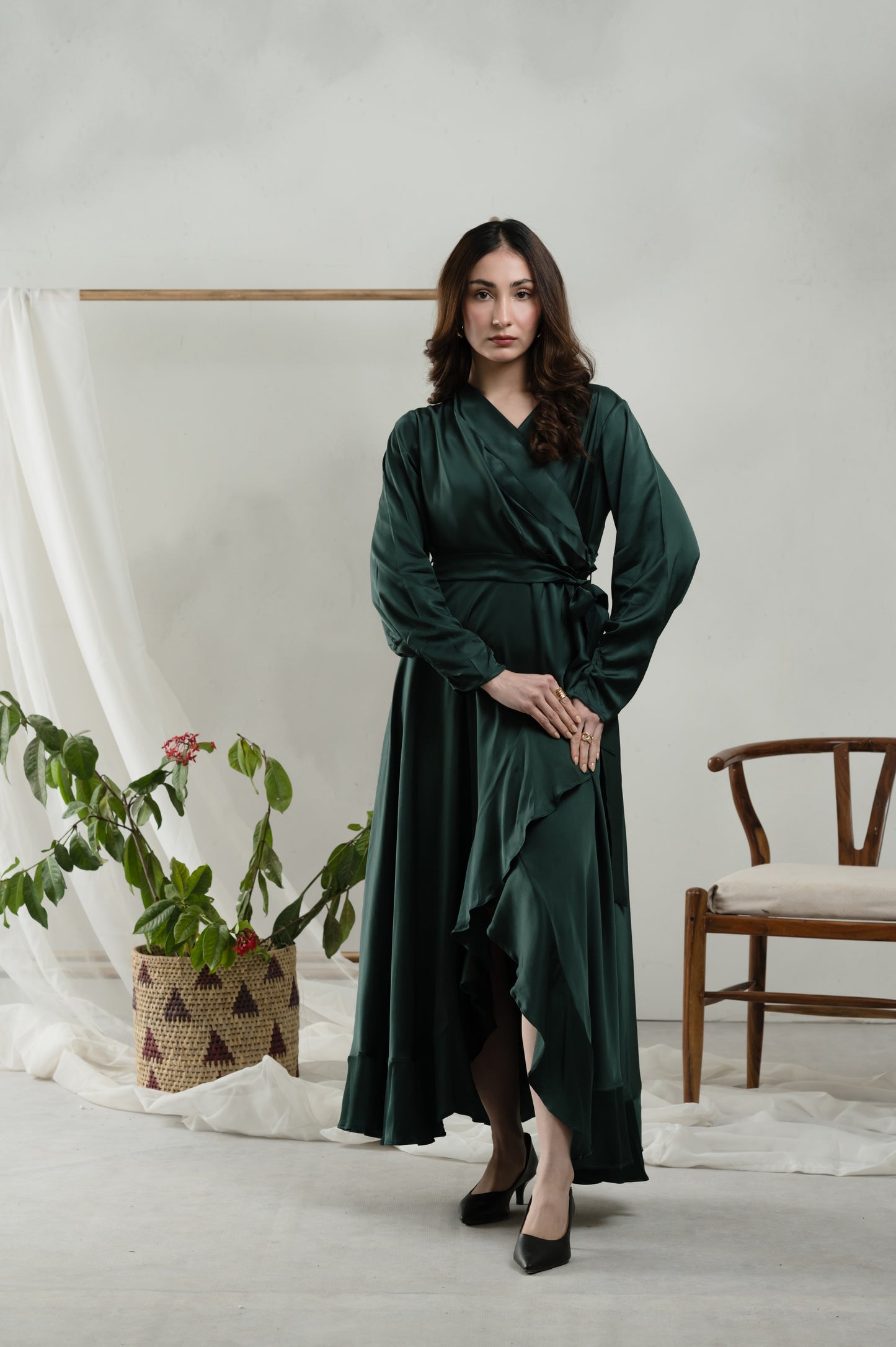 Green as a bottle-Timeless by Waliya Noor