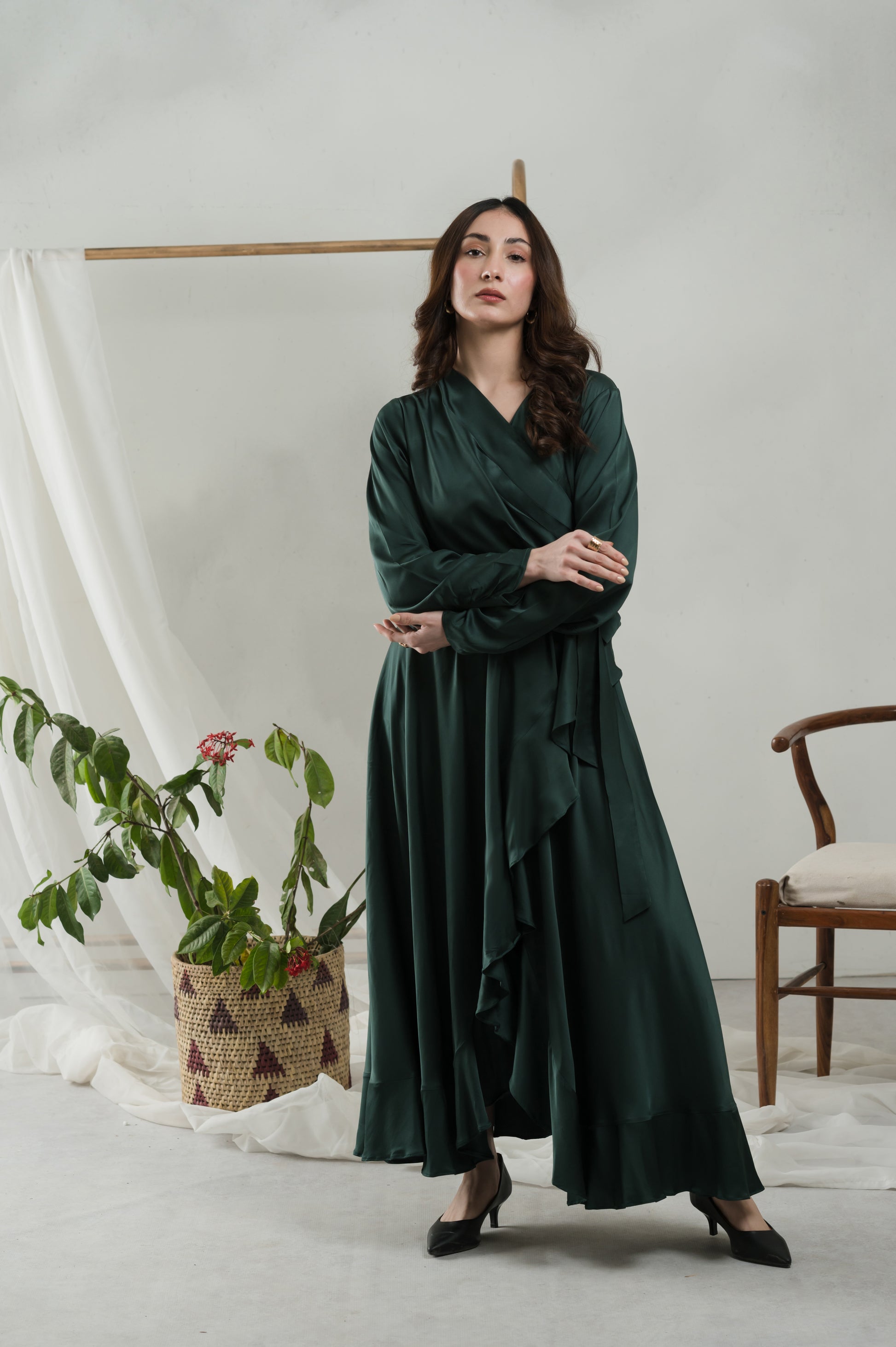 Green as a bottle-Timeless by Waliya Noor