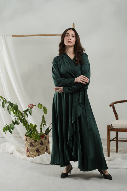 Green as a bottle-Timeless by Waliya Noor