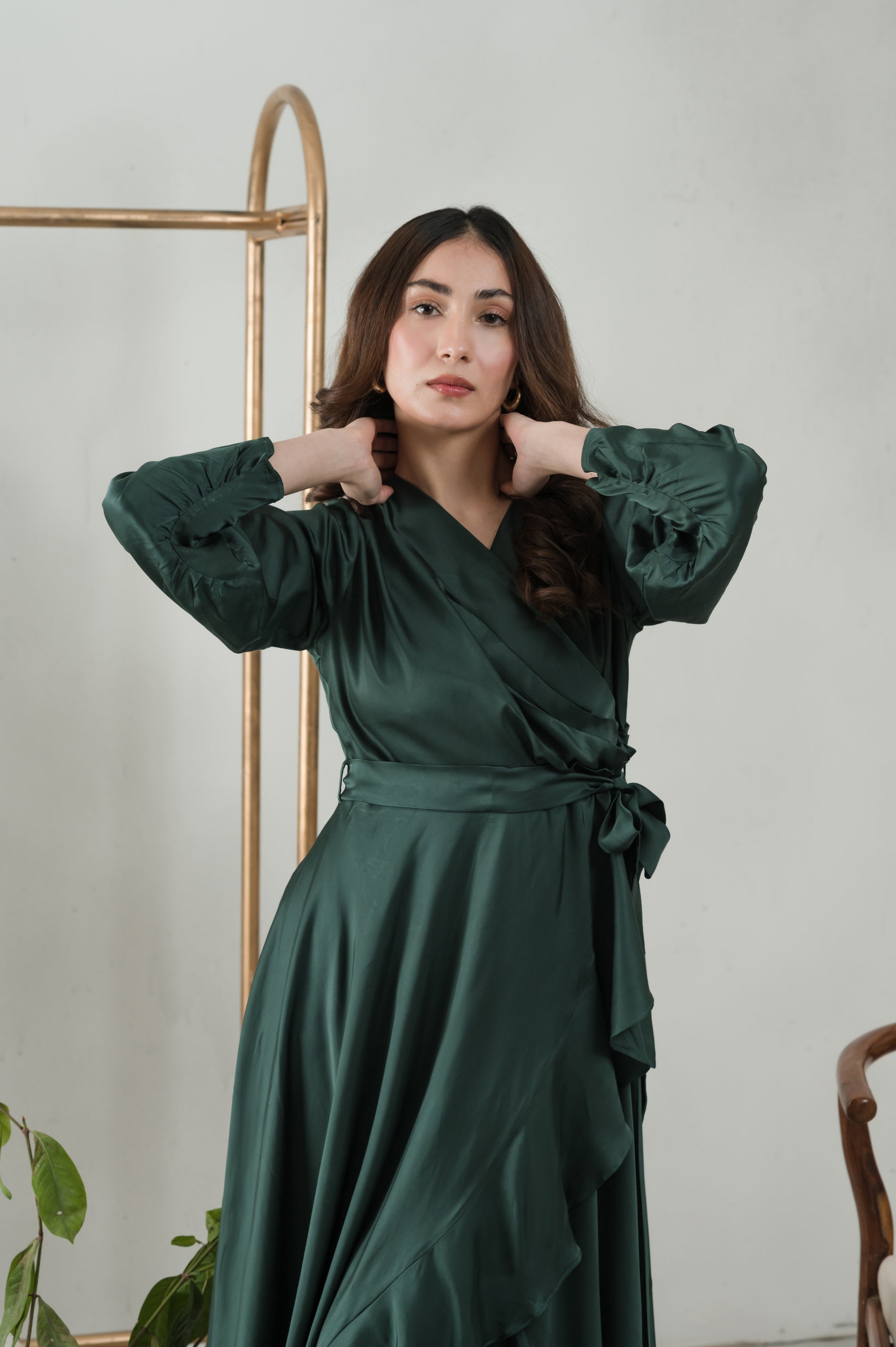 Green as a bottle-Timeless by Waliya Noor