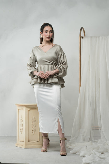 Celeste Skirt (Skirt only)-MLVEDA-Timeless by Waliya Noor