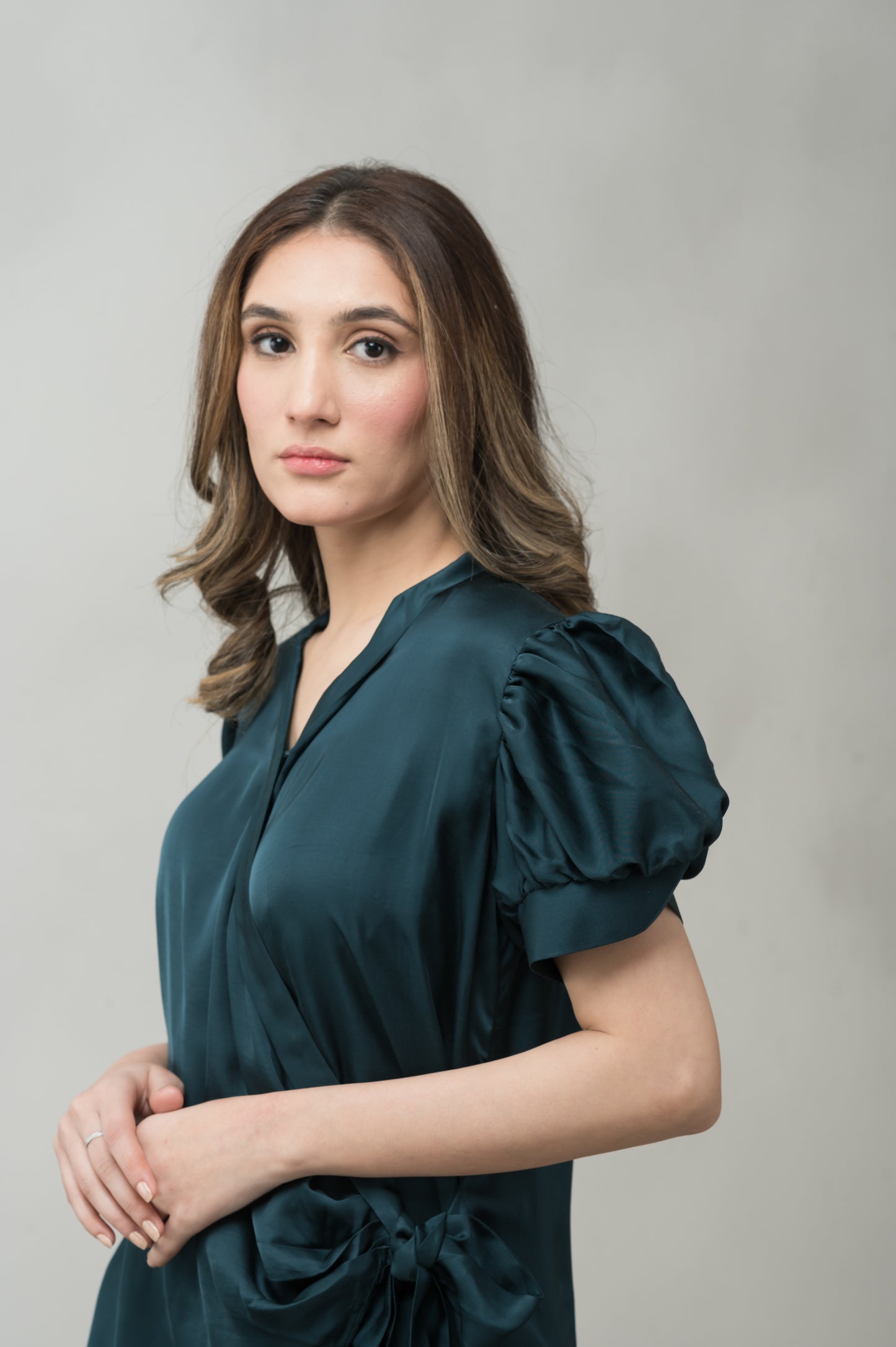 Emerald Drift-MLVEDA-Timeless by Waliya Noor