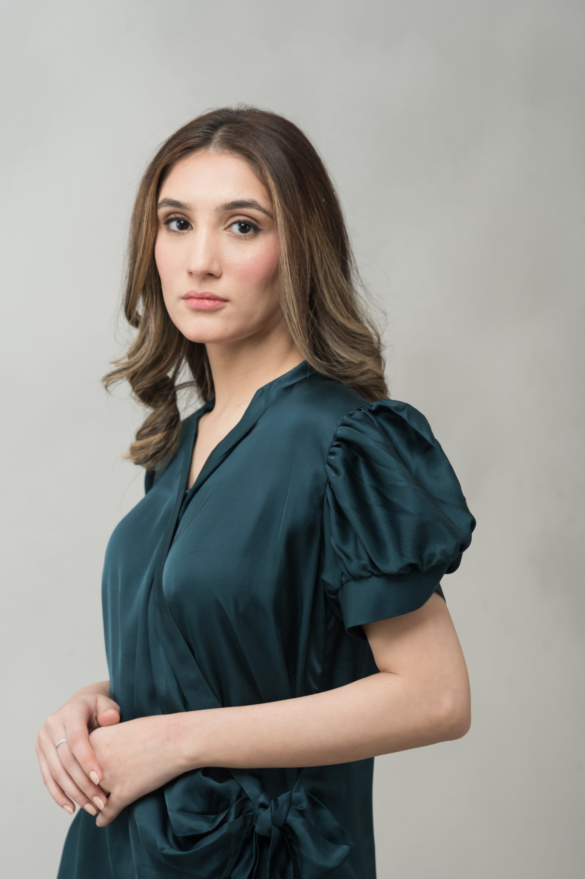 Emerald Drift-MLVEDA-Timeless by Waliya Noor