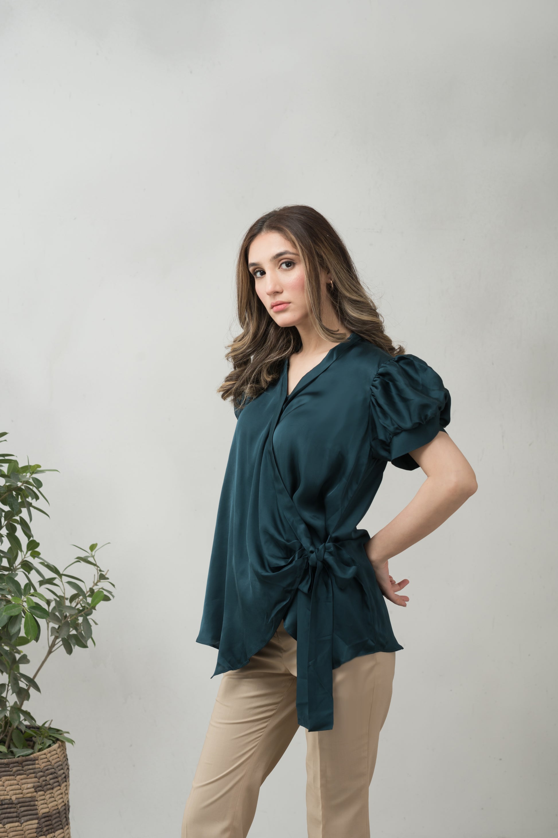 Emerald Drift-MLVEDA-Timeless by Waliya Noor