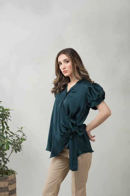 Emerald Drift-MLVEDA-Timeless by Waliya Noor