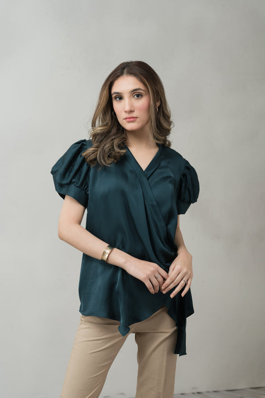 Emerald Drift-MLVEDA-Timeless by Waliya Noor