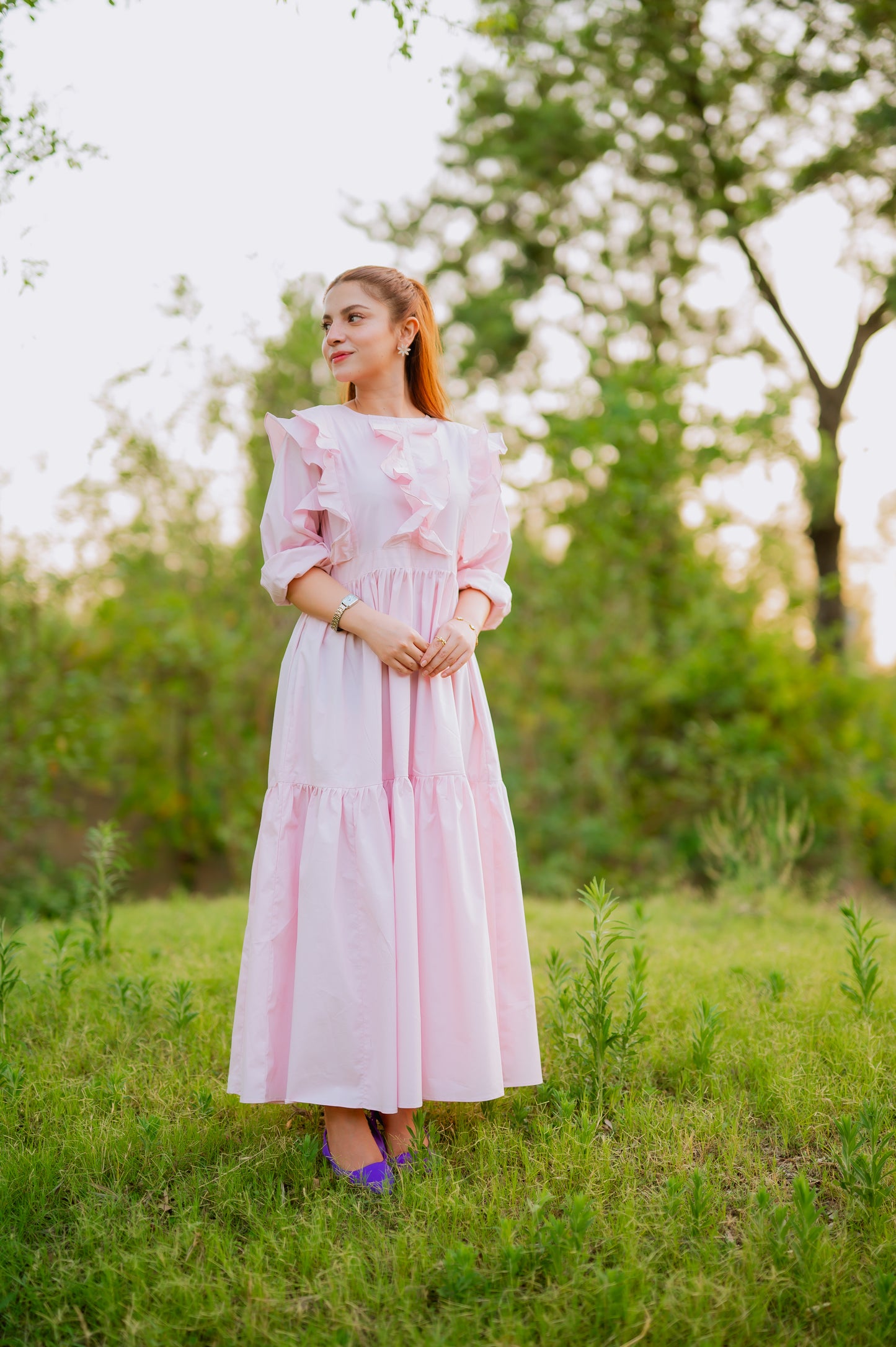 Sun - Lit Blush-Timeless by Waliya Noor