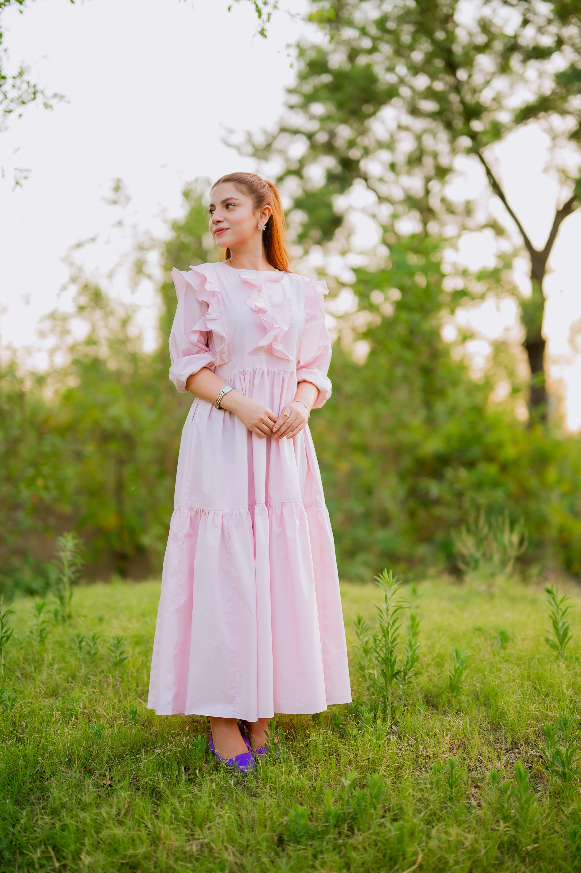 Sun - Lit Blush-Timeless by Waliya Noor