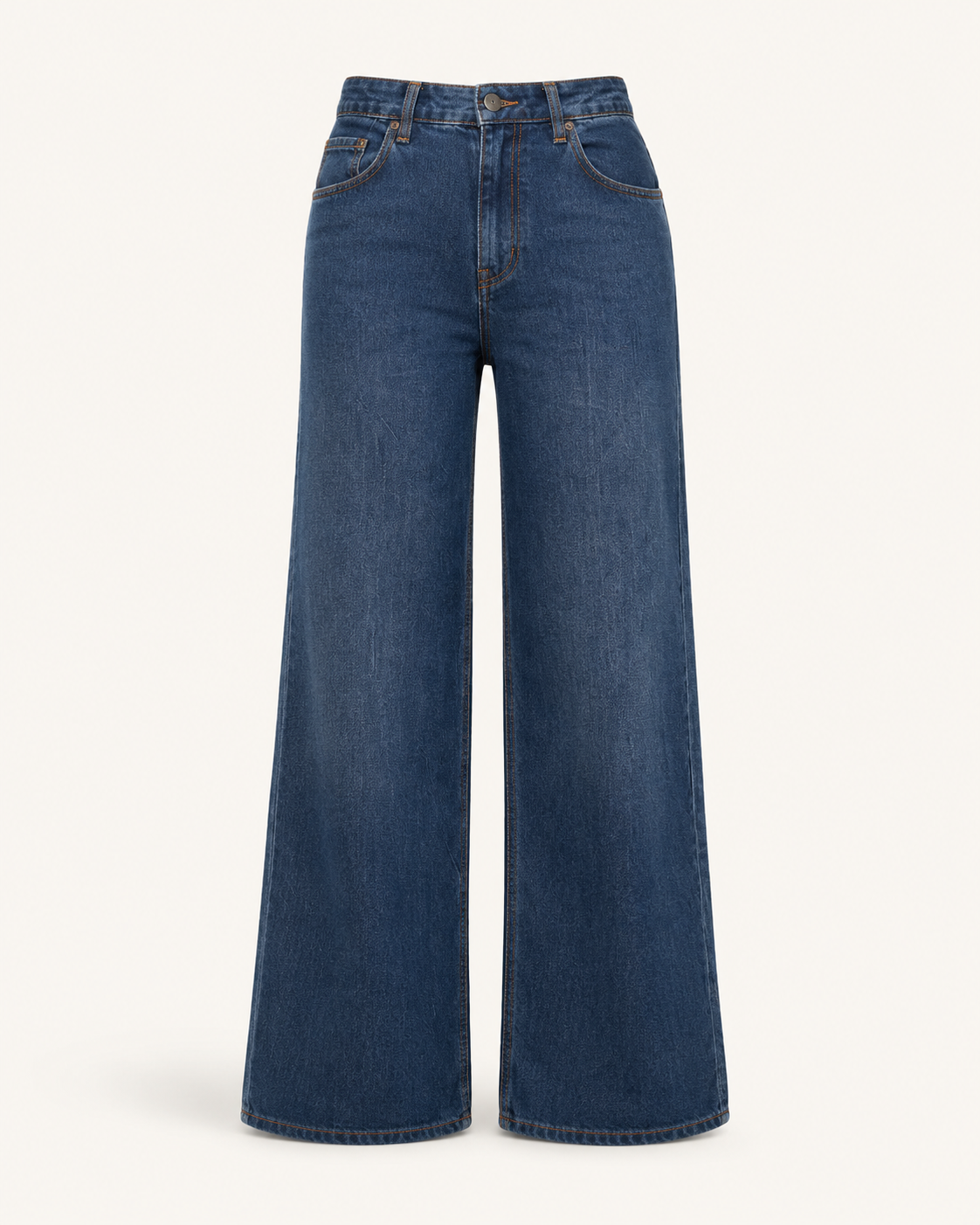 Wide Vibe blue denim wide-leg pants - outfit only